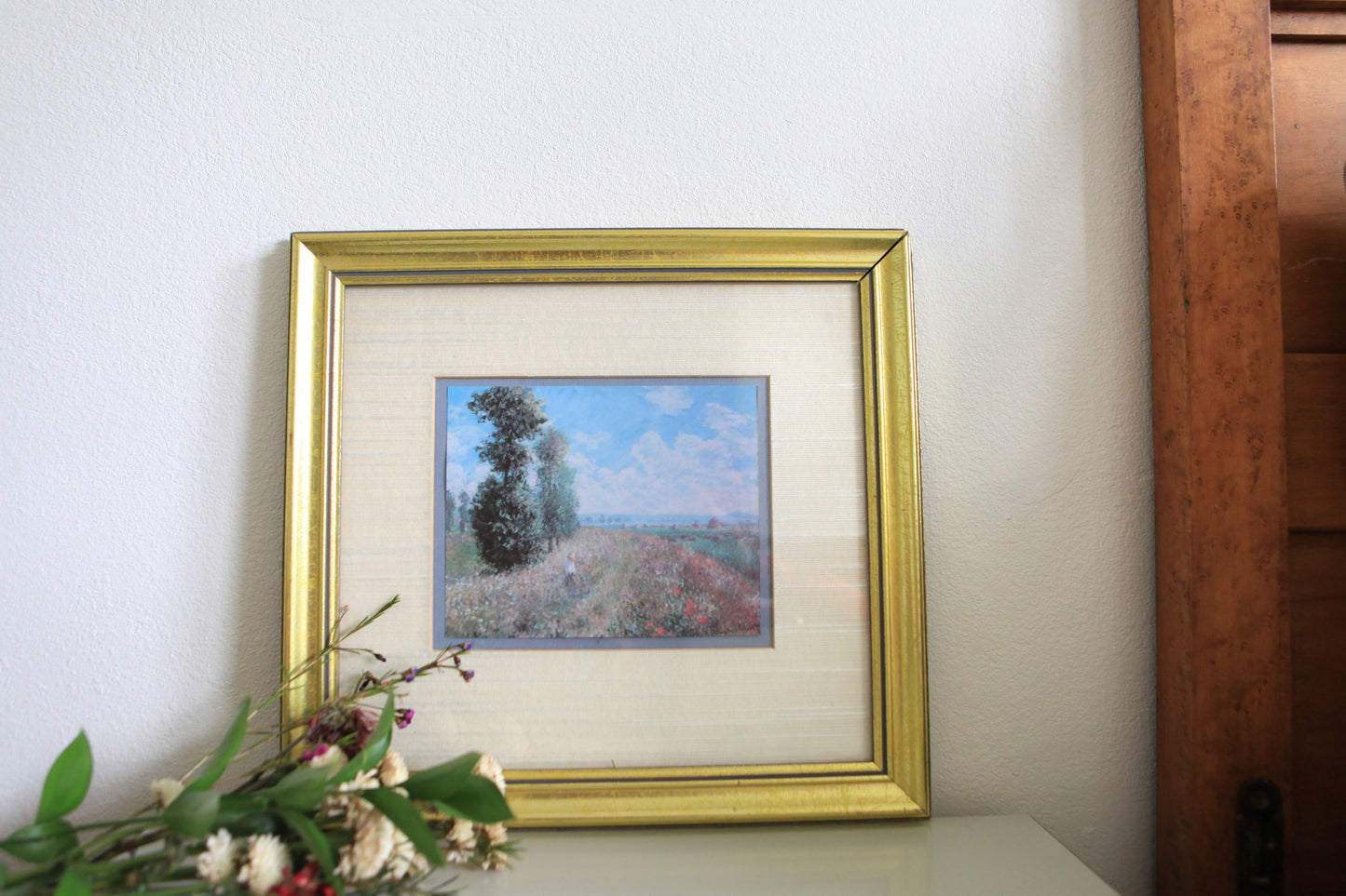 Gold framed Monet Print