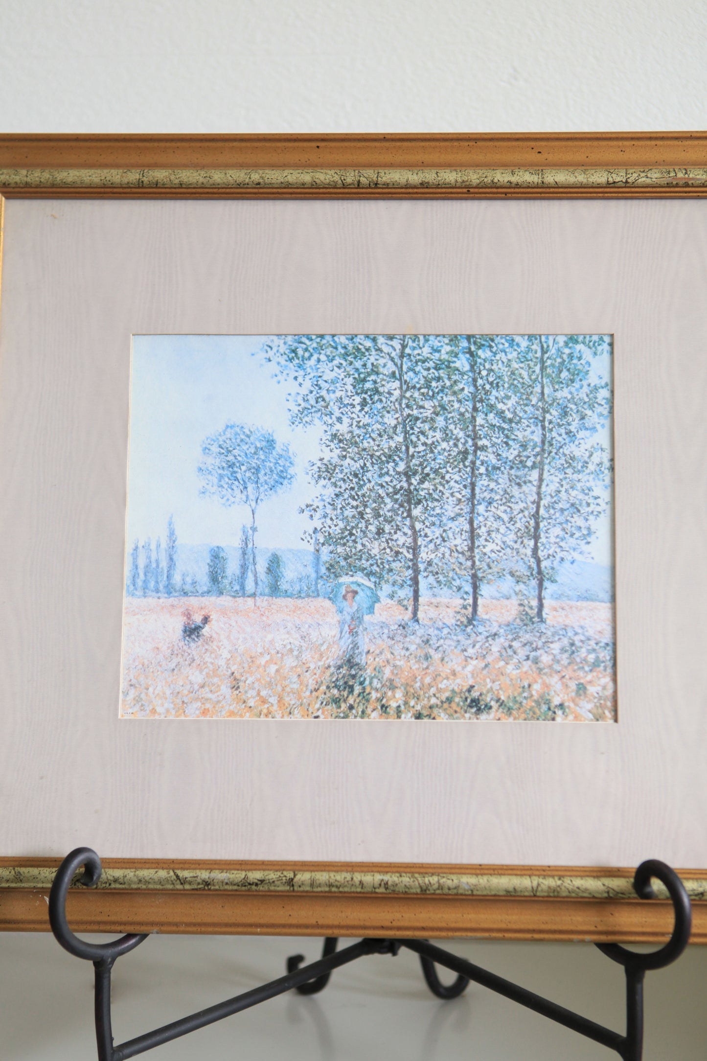 Gold Framed Monet Print