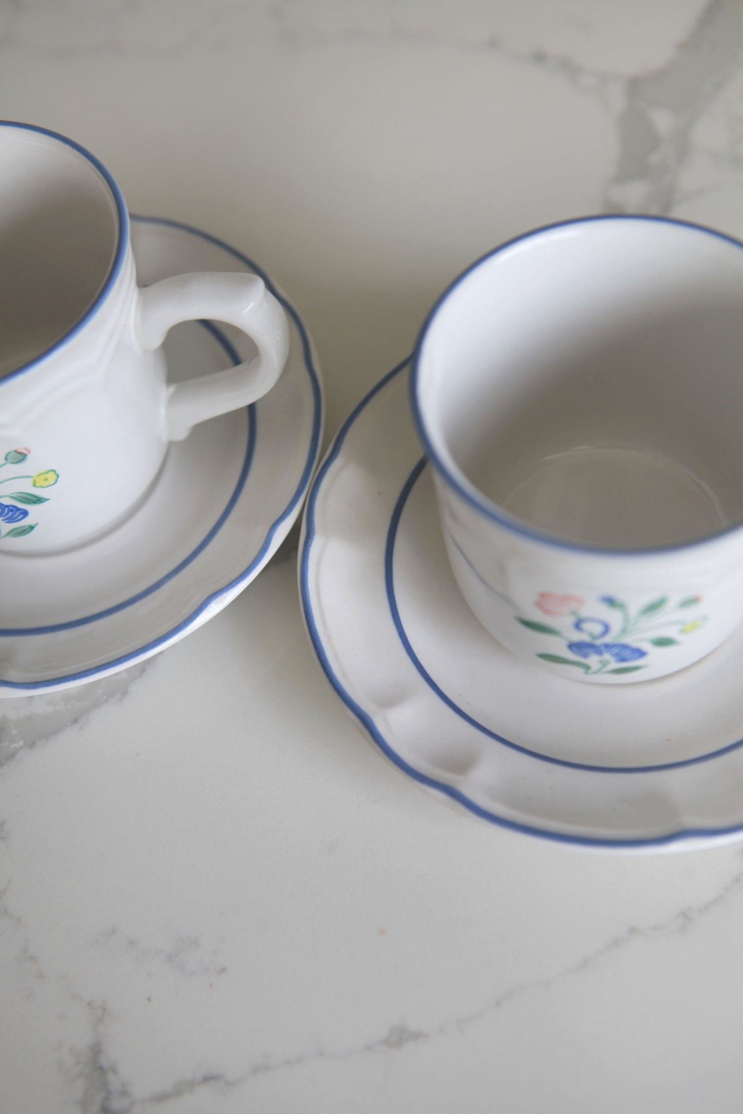 Tea Cup and Saucer Set