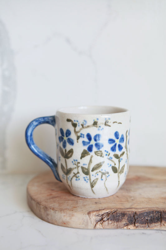 Spring Pottery Mug