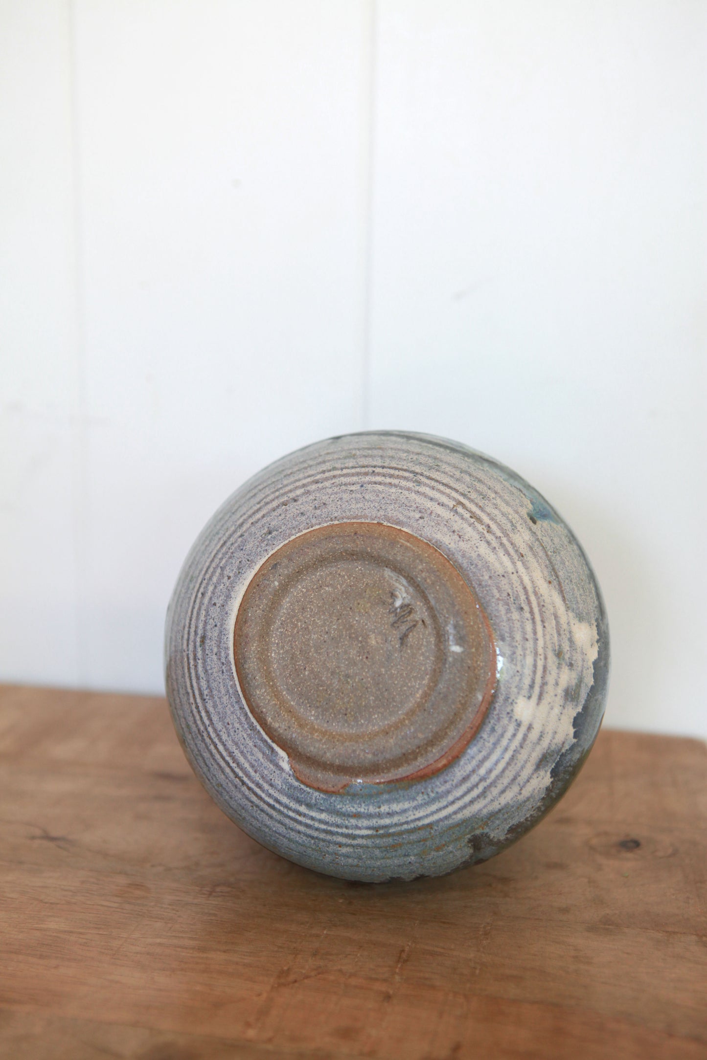 Round Pottery Vase